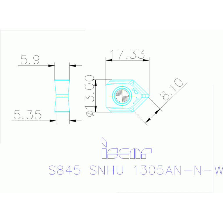 S845 SNHU 1305AN-N-W IC808