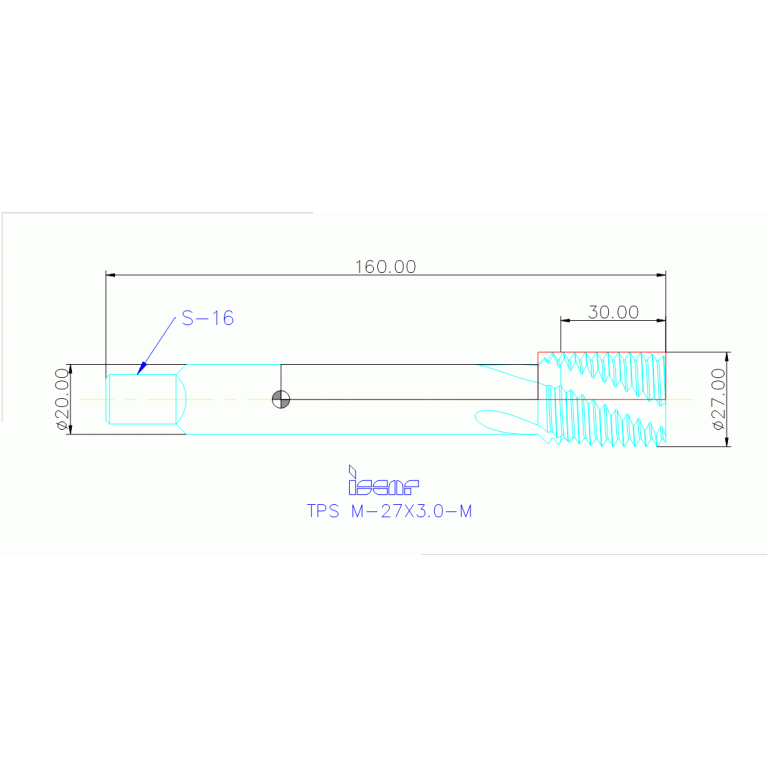 TPS M-27X3.0-M HETI