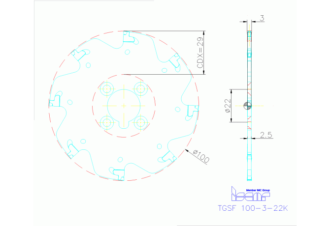 TGSF 100-3-22K