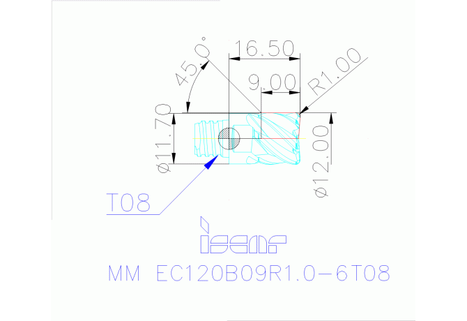 MM EC120B09R1.0-6T08 IC908