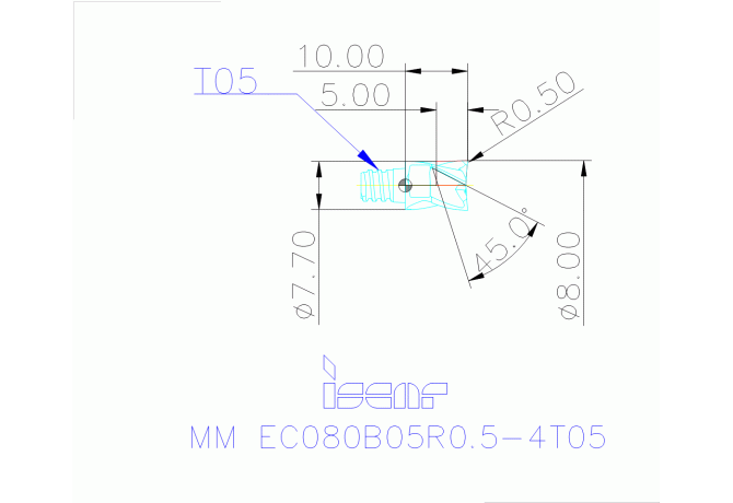 MM EC080B05R0.5-4T05 IC908