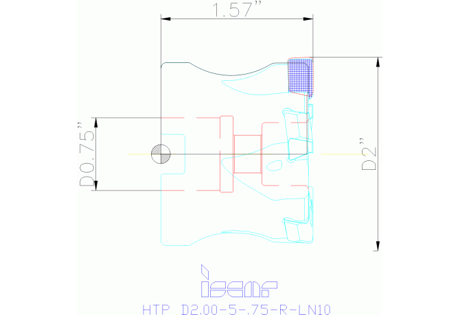 HTP D2.00-5-.75-R-LN10