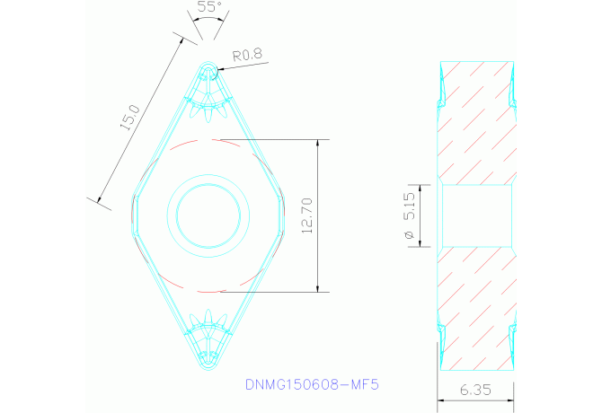 DNMG150608-MF5 TP1500