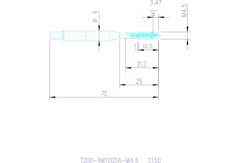 T200-XM100DA-M4.5 C145