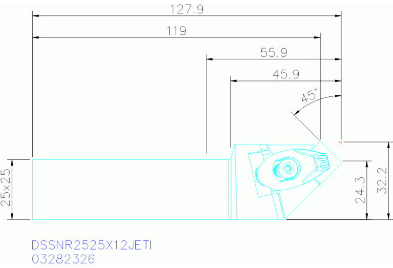 DSSNR2525X12JETI