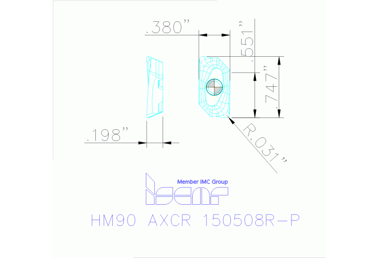 HM90 AXCR 150508R-P IC08