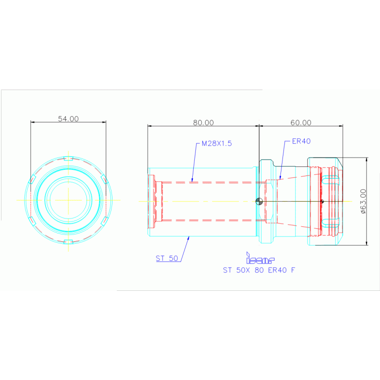 ST 50X 80 ER40 F