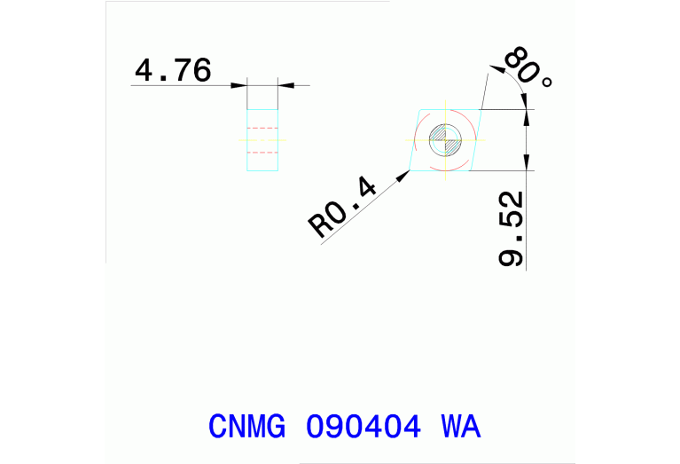 CNMG 090404 WA TT8125