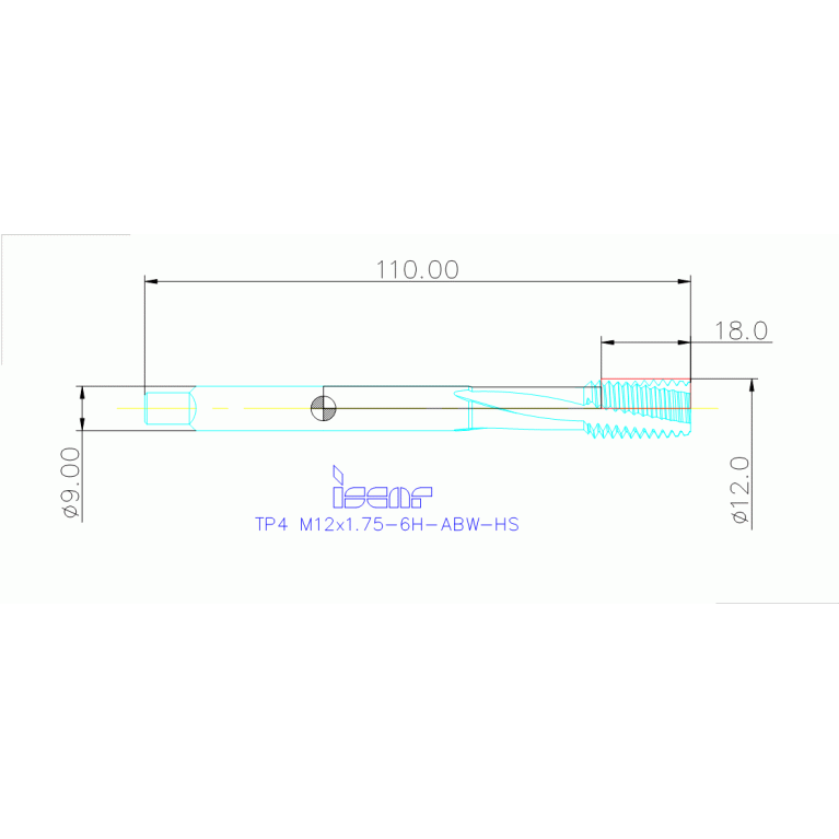 TP4 M12X1.75-6H-ABW-HS