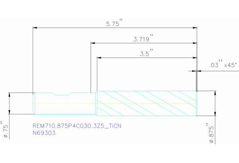 REM710.875P4C030.3Z5 TICN