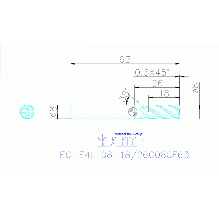 EC-E4L 08-18/26C08CF63 IC608