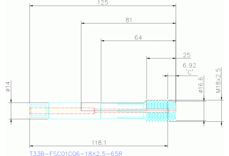 T33B-FSC01C06-18X2.5-65R
