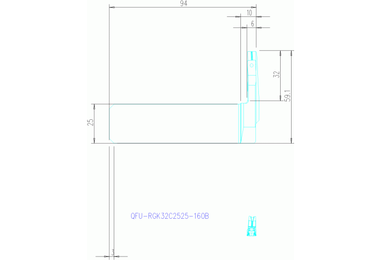QFU-RGK32C2525-160B