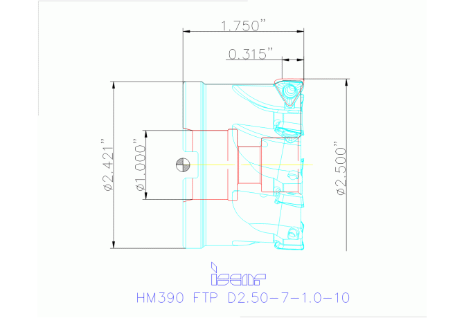 HM390 FTP D2.50-7-1.0-10