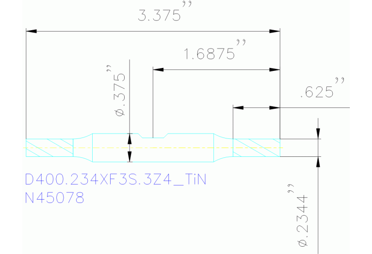D400.234XF3S.3Z4 TIN