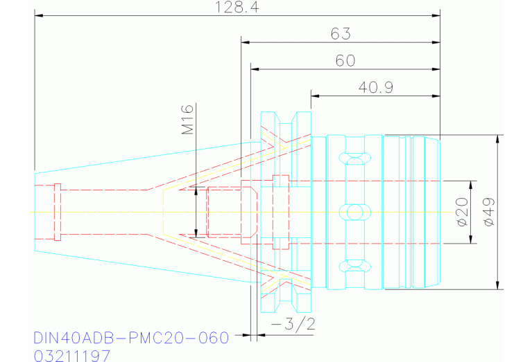 DIN40ADB-PMC20-060