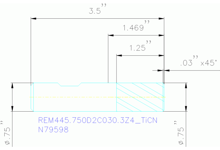 REM445.750D2C030.3Z4 TICN