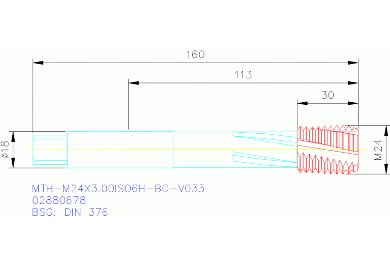 MTH-M24X3.00ISO6H-BC-V033