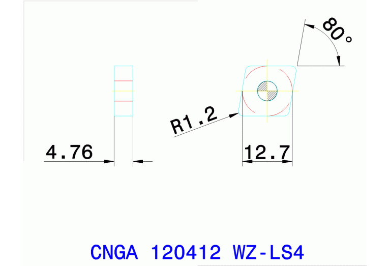 CNGA 120412 WZ-LS4 TB670
