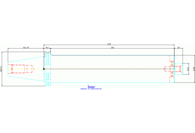 DIN69871 50 SEM32X78X370C