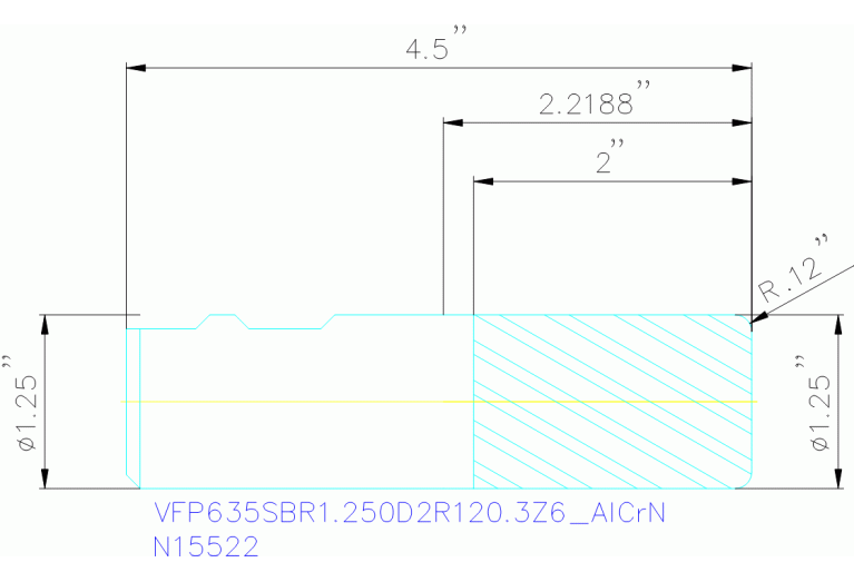 VFP635SBR1.250D2R120.3Z6 ALCRN