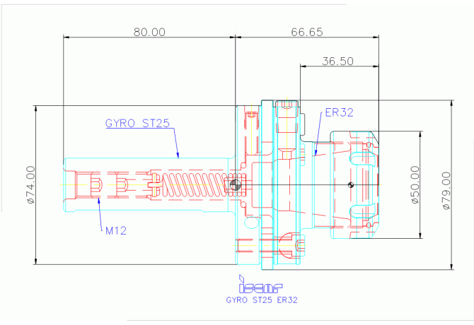 GYRO ST25 ER32