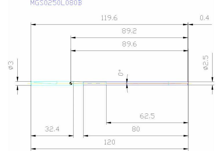 MGS0250L080B HTi10