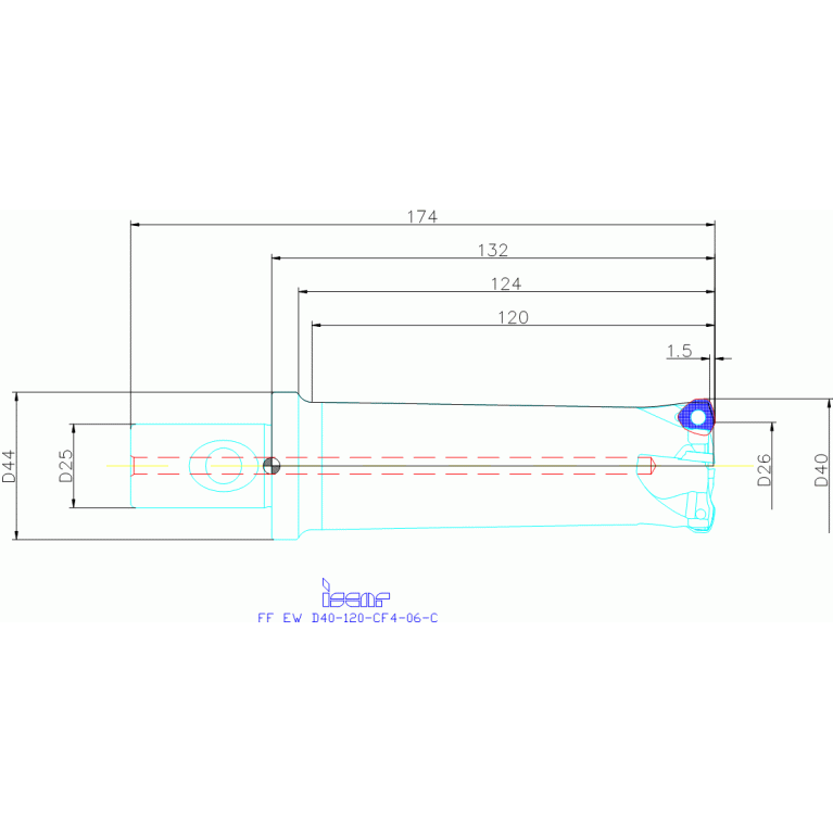 FF EW D40-120-CF4-06-C