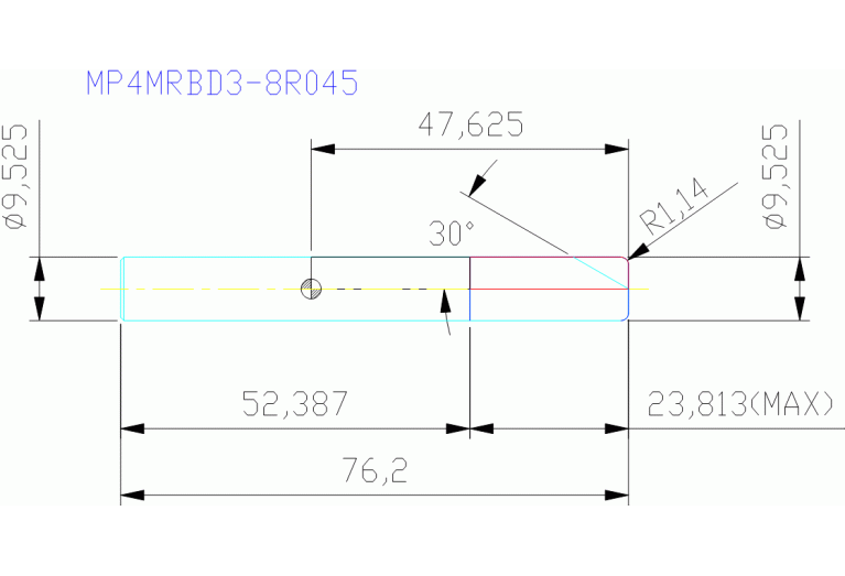 MP4MRBD3/8R045