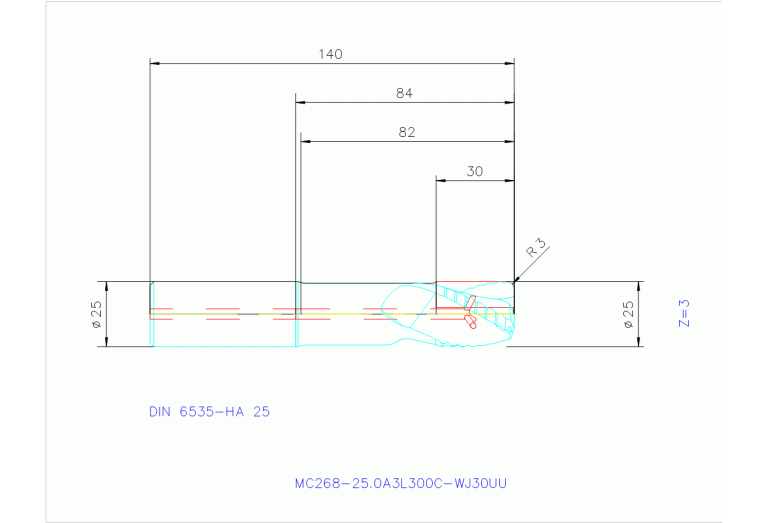 MC268-25.0A3L300C-WJ30UU