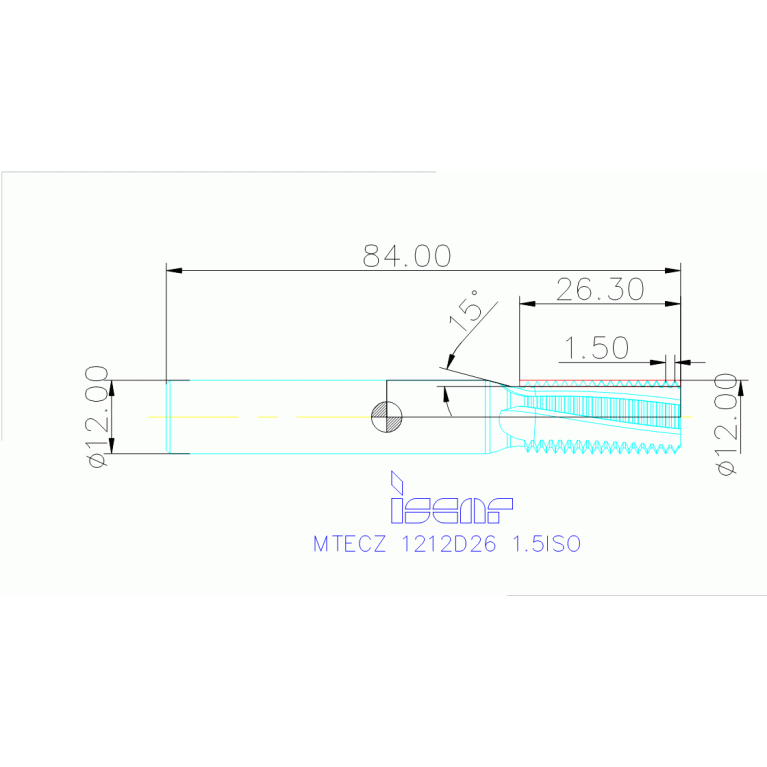 MTECZ 1212D26 1.5ISO IC908