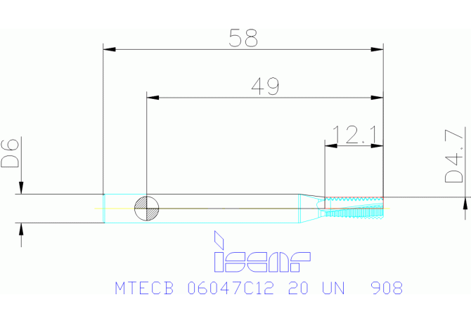 MTECB 06047C12 20UN IC908