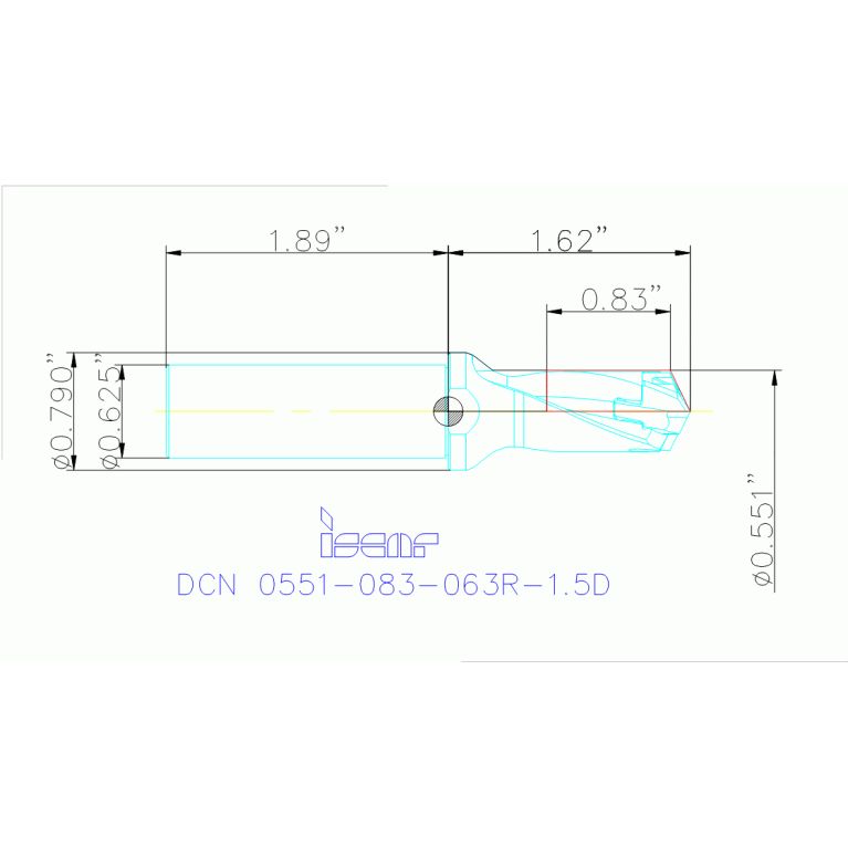 DCN 140-021-15.87R-1.5D