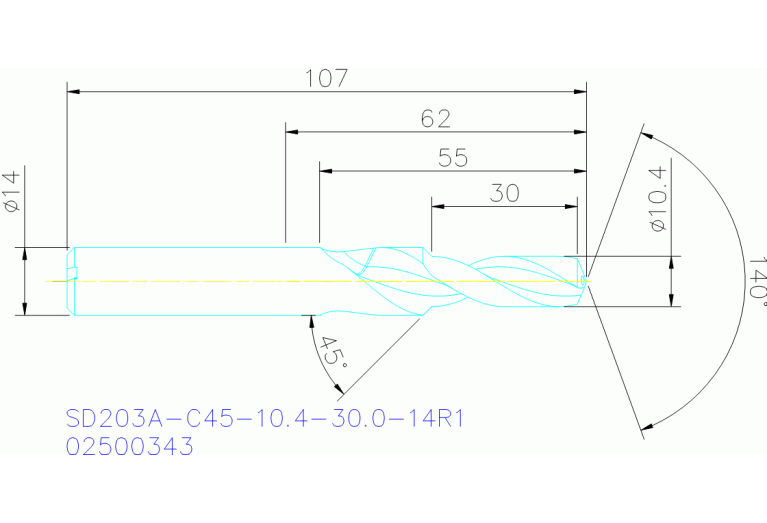 SD203A-C45-10.4-30.0-14R1