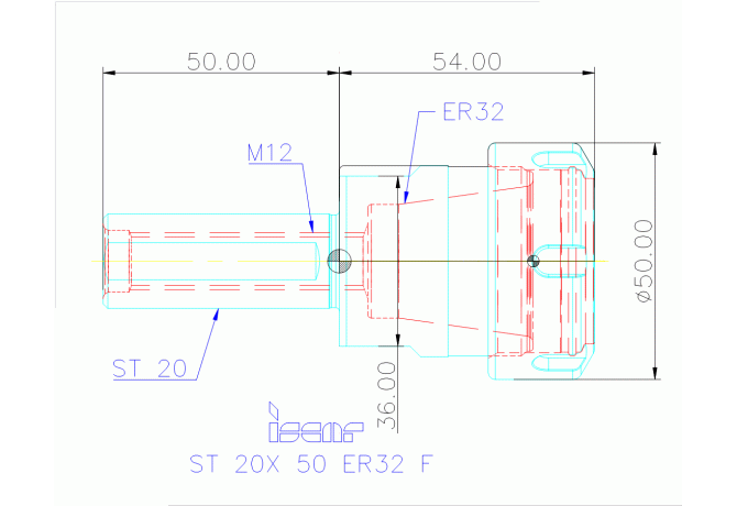 ST 20X 50 ER32 F