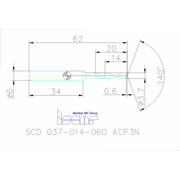 SCD 037-014-060 ACP3N IC908