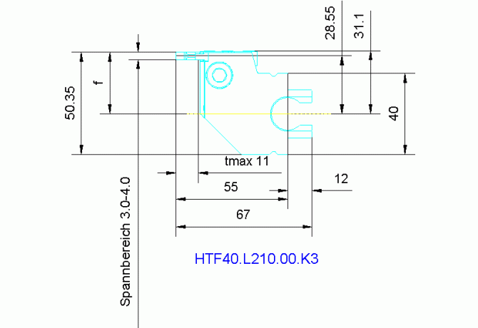 HTF40 L210.00.K3