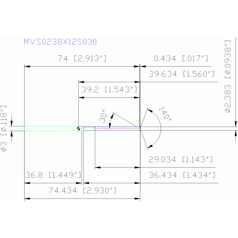 MVS0238X12S030