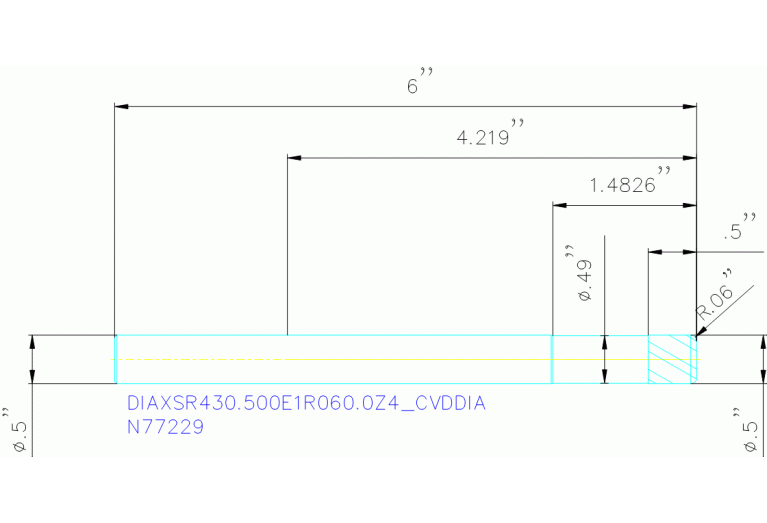 DIAXSR430.500E1R060.0Z4 CVDDIA