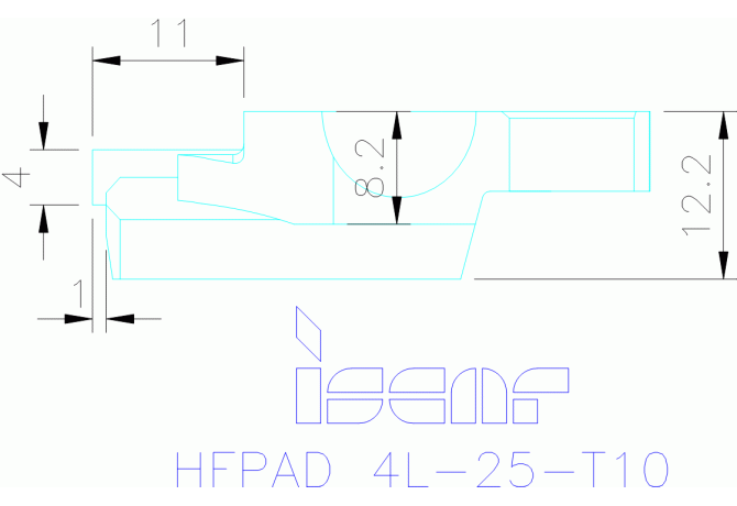 HFPAD 4L-25-T10
