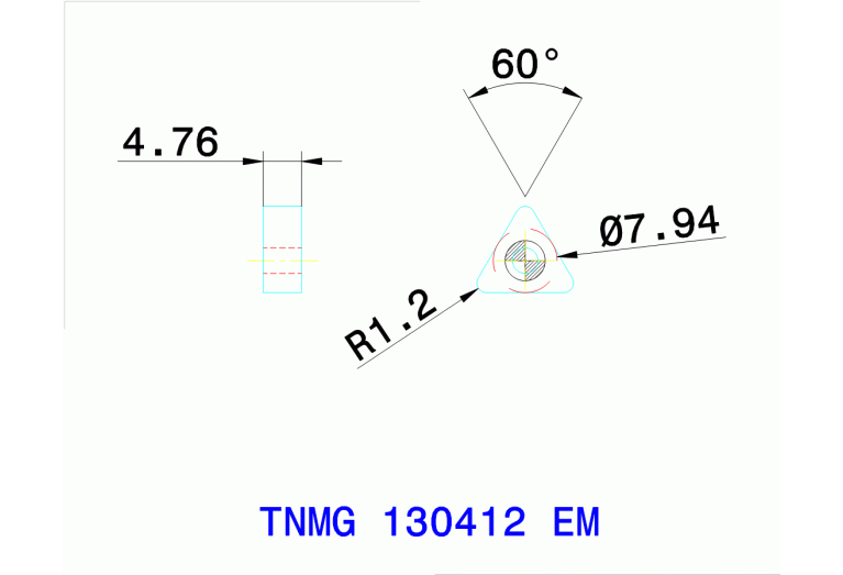 TNMG 130412 EM TT5080