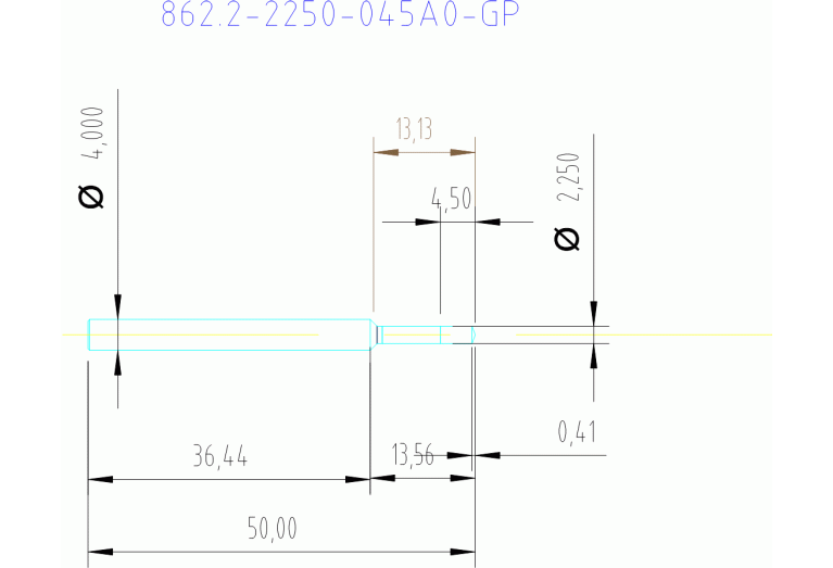 862.2-2250-045A0-GP X2BL