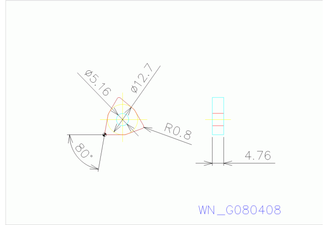 WNMG080408N-GU AC8115P