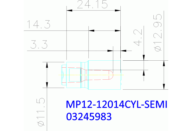 MP12-12014CYL-SEMI H25