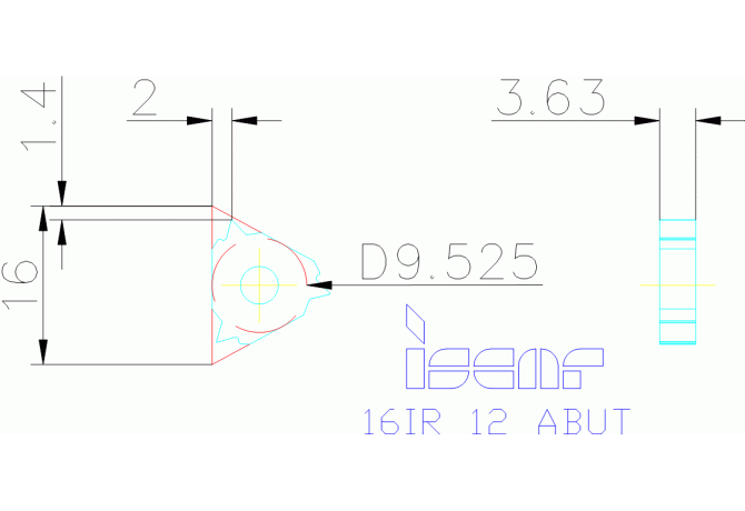 16IR 12 ABUT IC250