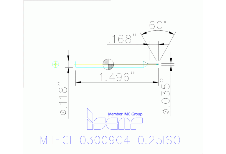 MTECI 03009C4 0.25ISO IC902