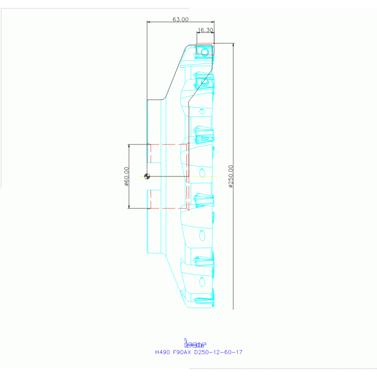 H490 F90AX D250-12-60-17