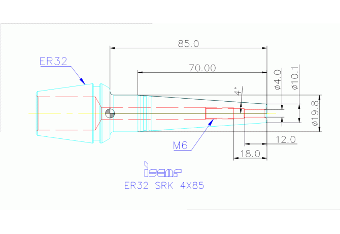 ER32 SRK 4X85