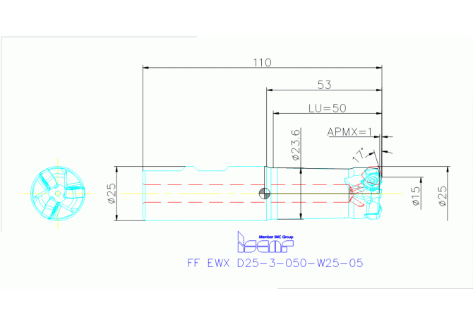 FF EWX D25-3-050-W25-05