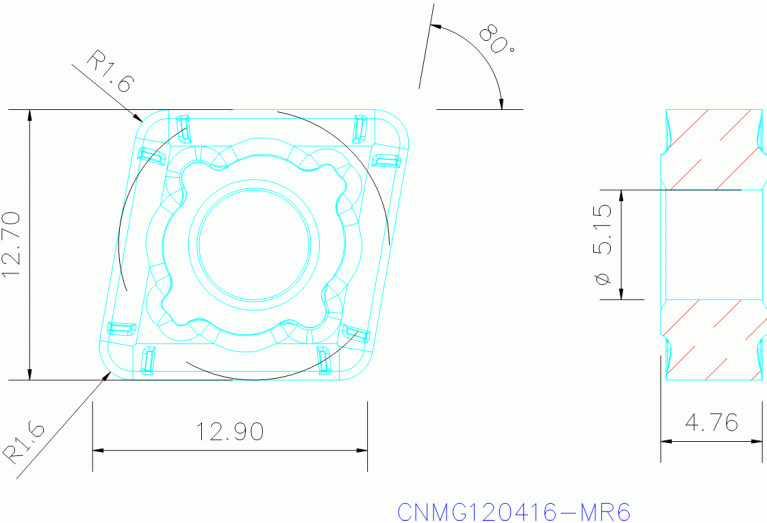 CNMG120416-MR6 TP3500